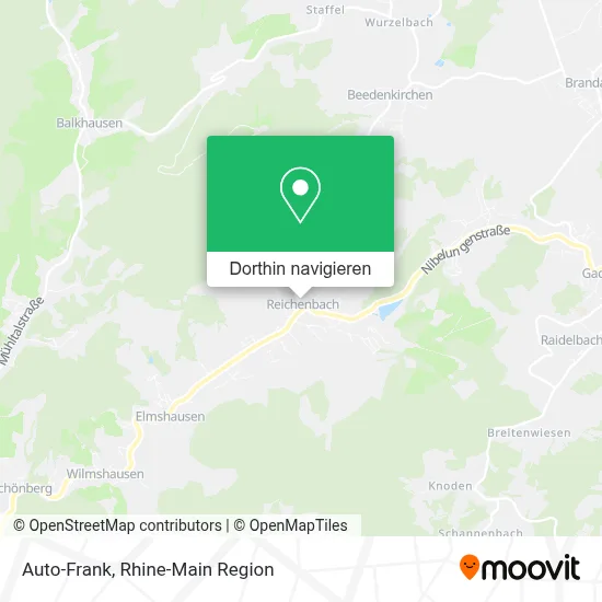 Auto-Frank Karte