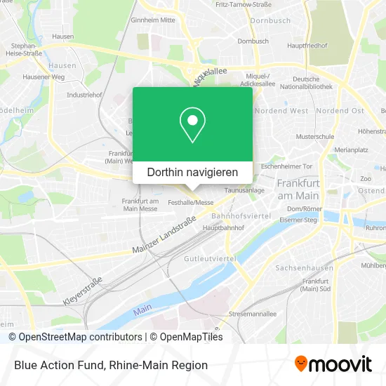 Blue Action Fund Karte