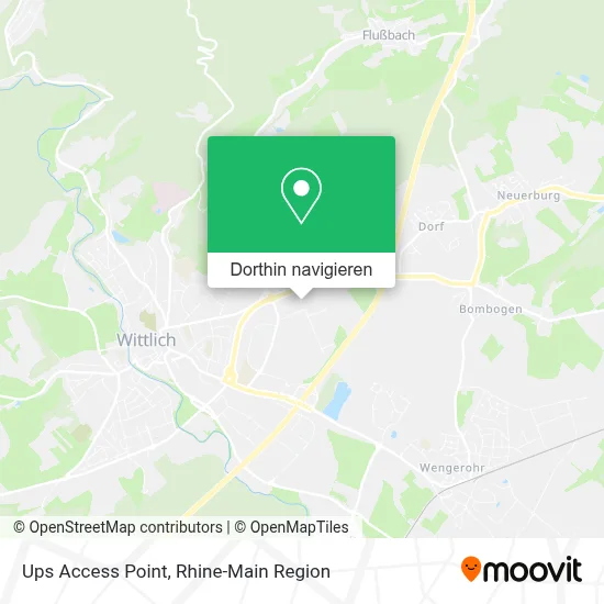 Ups Access Point Karte