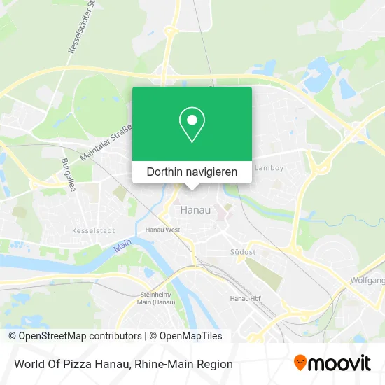 World Of Pizza Hanau Karte
