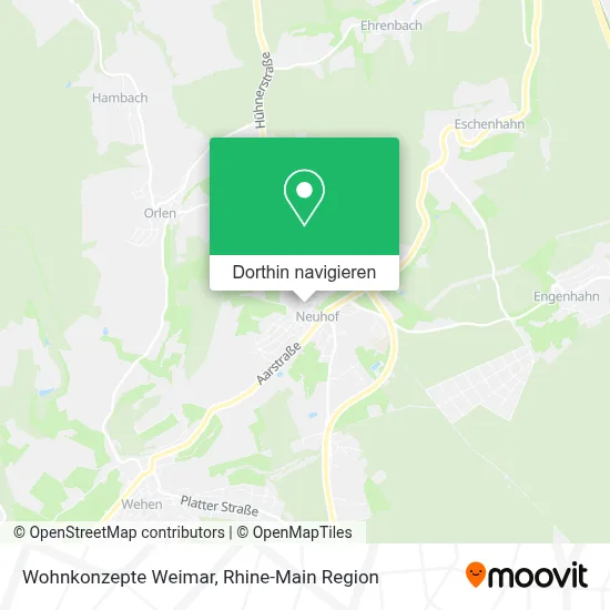 Wohnkonzepte Weimar Karte