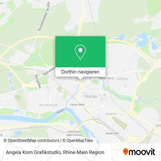 Angela Korn Grafikstudio Karte
