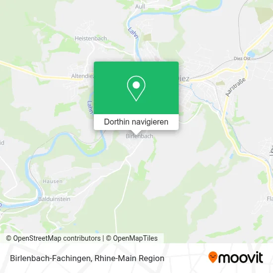Birlenbach-Fachingen Karte
