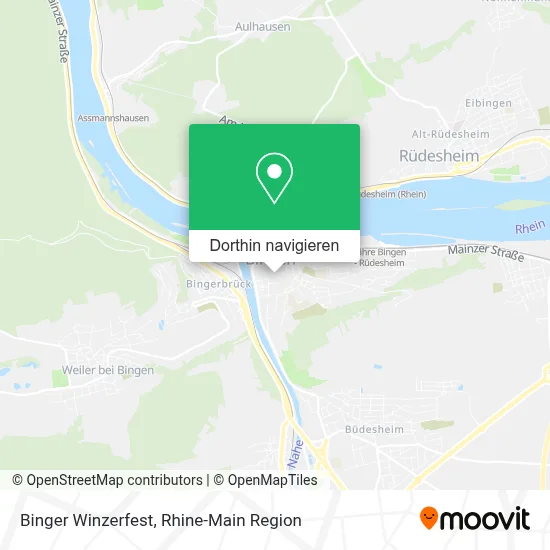 Binger Winzerfest Karte