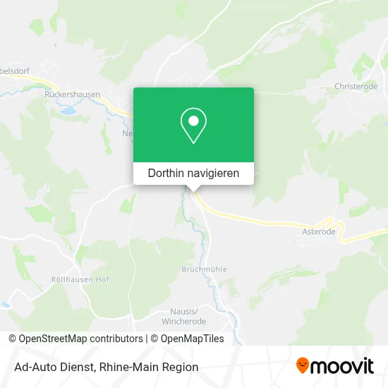 Ad-Auto Dienst Karte