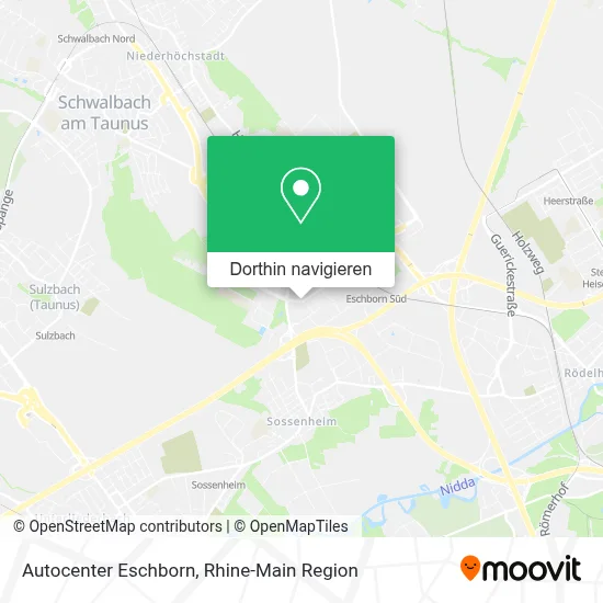 Autocenter Eschborn Karte