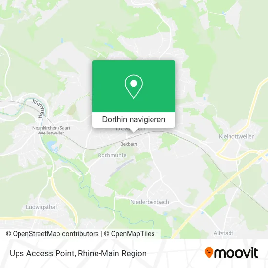 Ups Access Point Karte