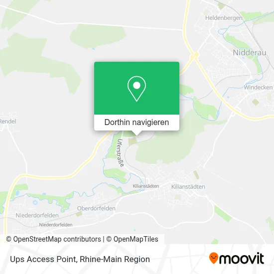 Ups Access Point Karte