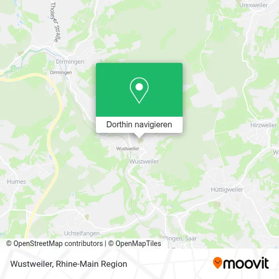 Wustweiler Karte