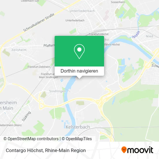 Contargo Höchst Karte