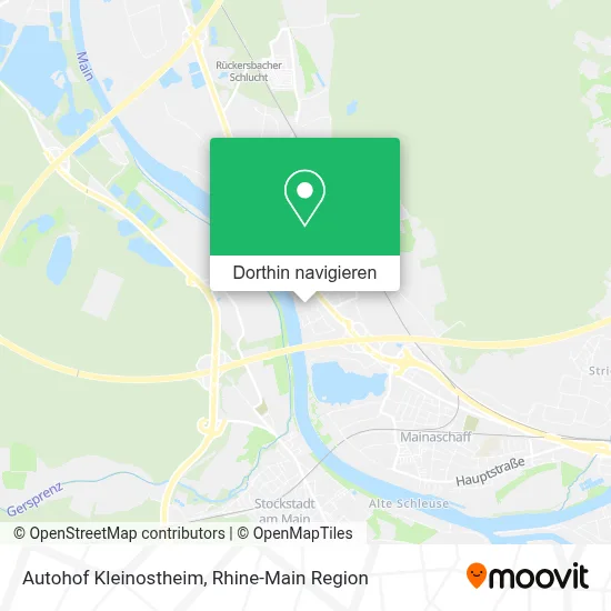 Autohof Kleinostheim Karte