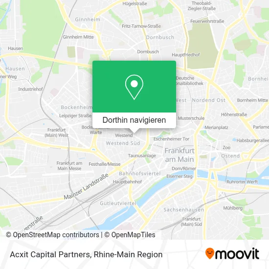 Acxit Capital Partners Karte