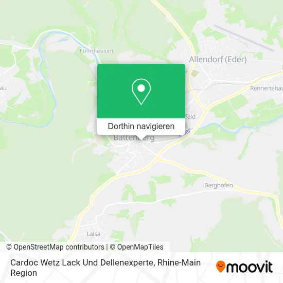 Cardoc Wetz Lack Und Dellenexperte Karte