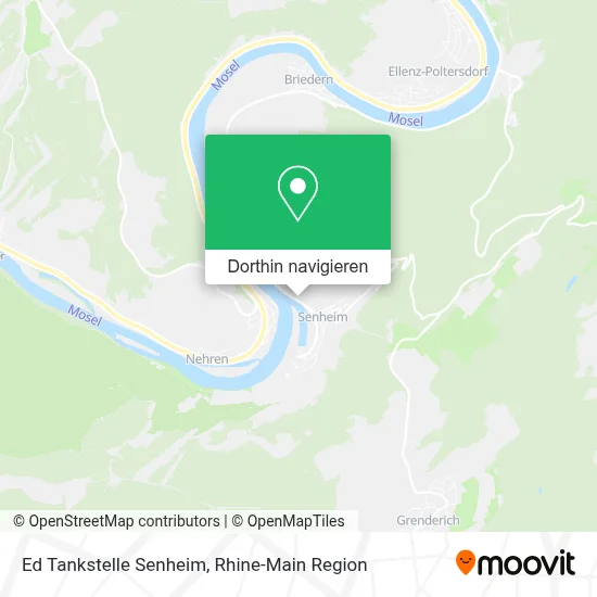 Ed Tankstelle Senheim Karte
