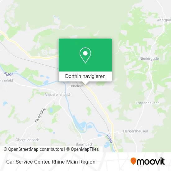 Car Service Center Karte