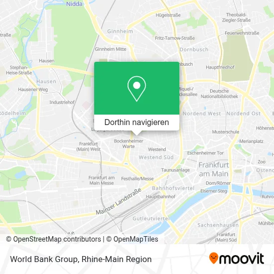 World Bank Group Karte