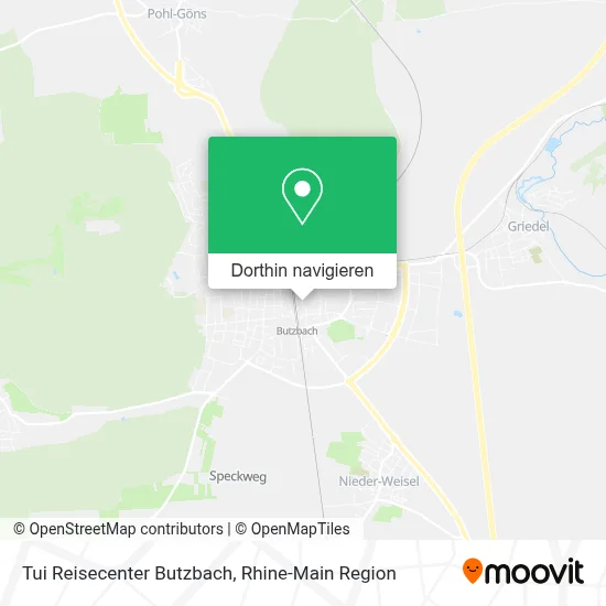 Tui Reisecenter Butzbach Karte