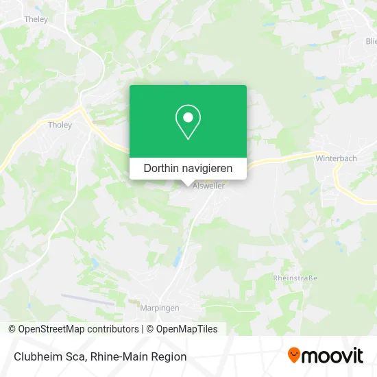 Clubheim Sca Karte