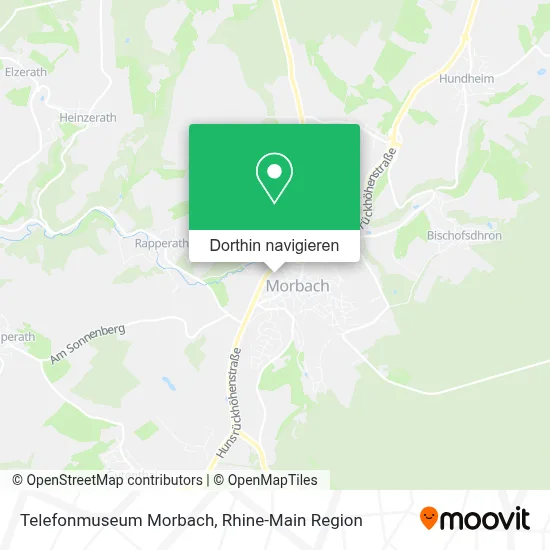 Telefonmuseum Morbach Karte