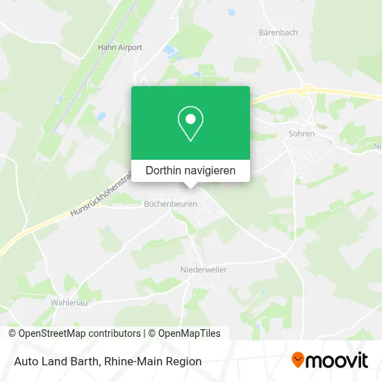 Auto Land Barth Karte