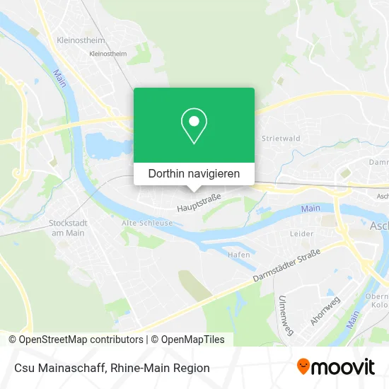 Csu Mainaschaff Karte