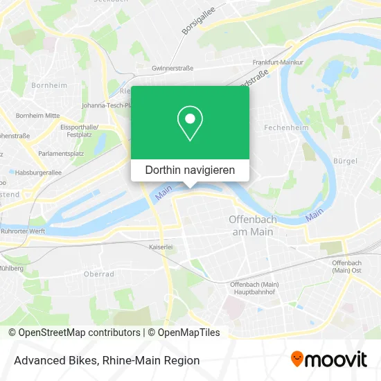Advanced Bikes Karte