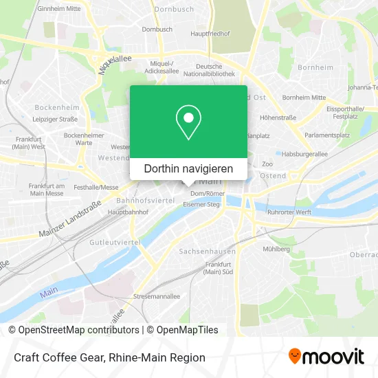Craft Coffee Gear Karte