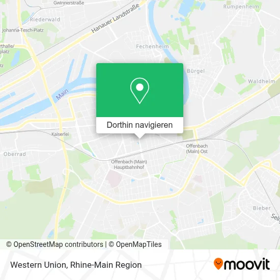 Western Union Karte