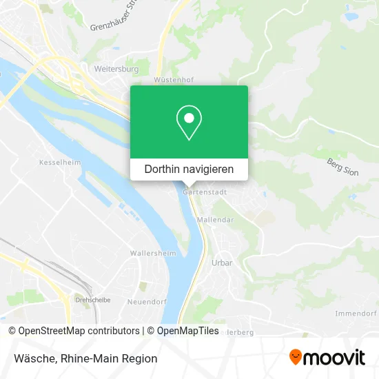 Wäsche Karte