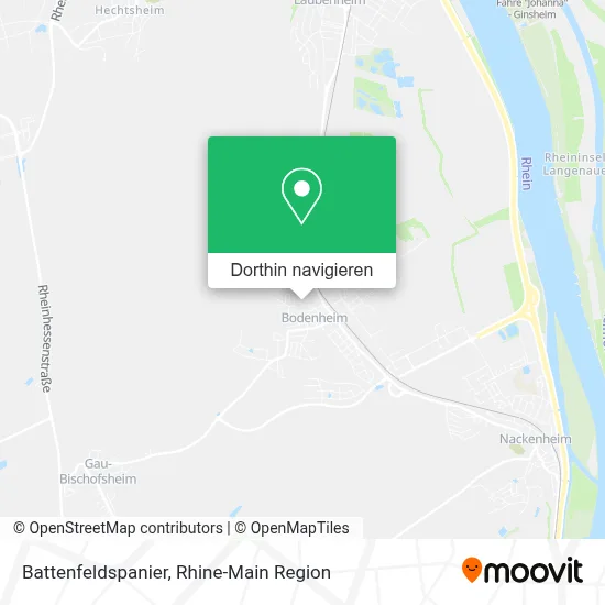 Battenfeldspanier Karte