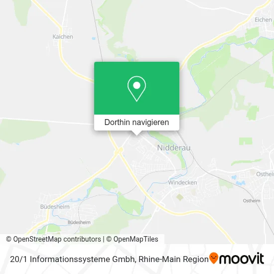 20/1 Informationssysteme Gmbh Karte