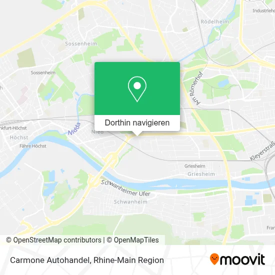 Carmone Autohandel Karte