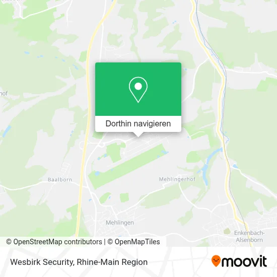 Wesbirk Security Karte