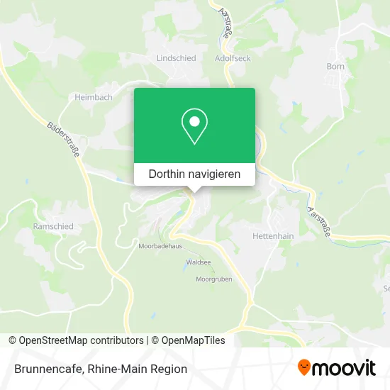 Brunnencafe Karte