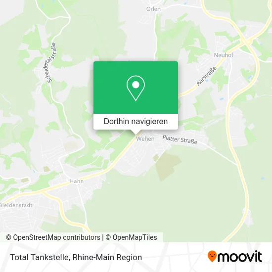 Total Tankstelle Karte