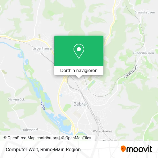 Computer Welt Karte
