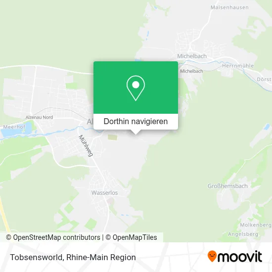 Tobsensworld Karte