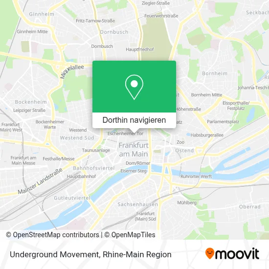 Underground Movement Karte