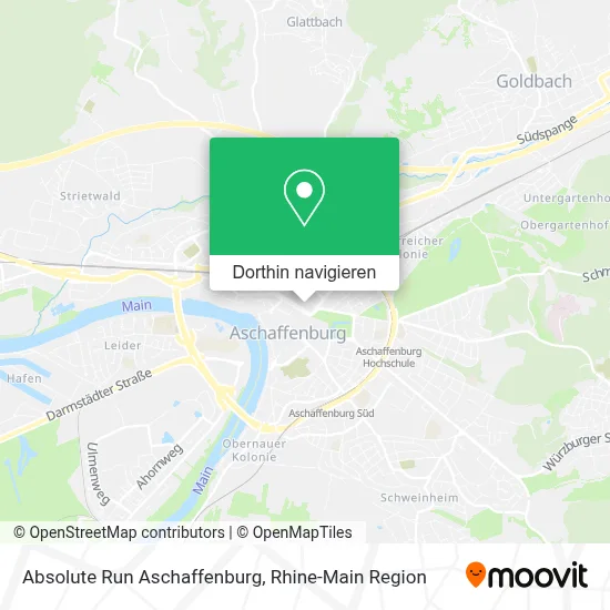 Absolute Run Aschaffenburg Karte