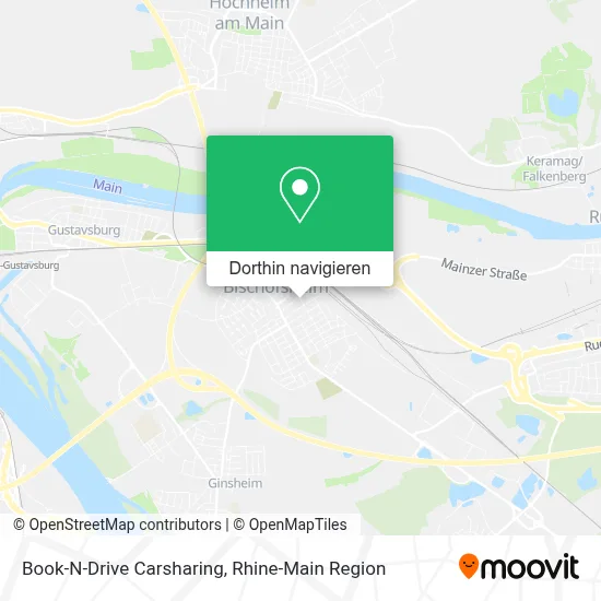 Book-N-Drive Carsharing Karte