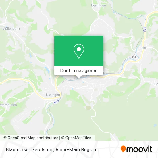 Blaumeiser Gerolstein Karte