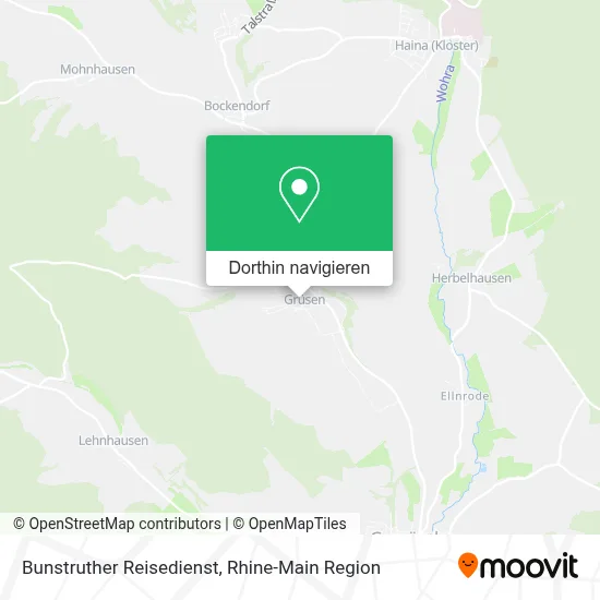 Bunstruther Reisedienst Karte