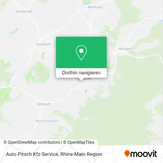 Auto Pitsch Kfz-Service Karte