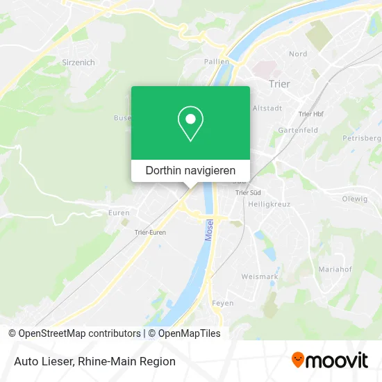 Auto Lieser Karte