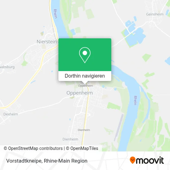 Vorstadtkneipe Karte