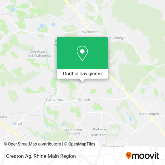 Creaton Ag Karte
