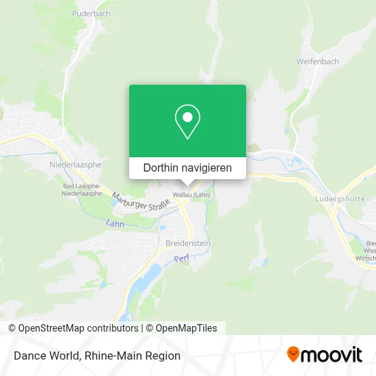 Dance World Karte