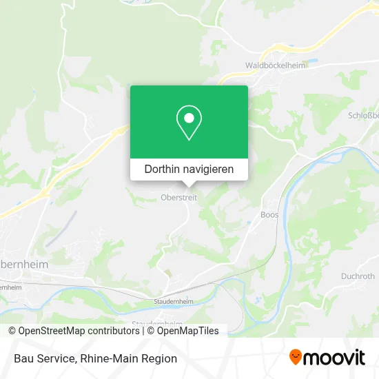 Bau Service Karte