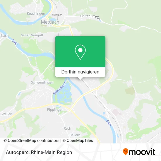 Autocparc Karte