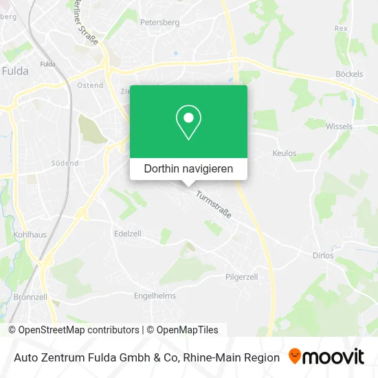 Auto Zentrum Fulda Gmbh & Co Karte